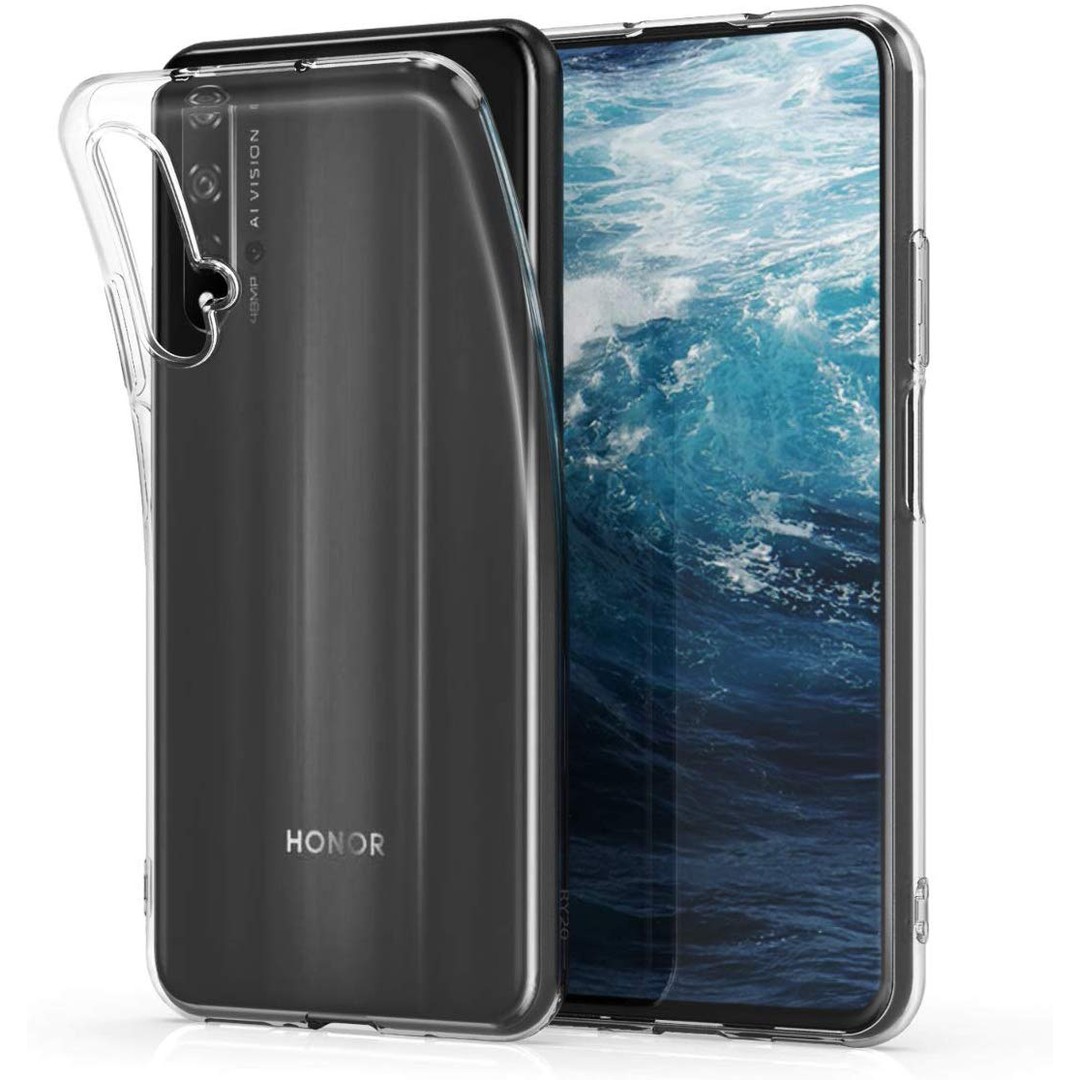 Накладка Epic Transparent 1,0mm для Huawei Honor 20 / Nova 5T  прозорий силікон-0