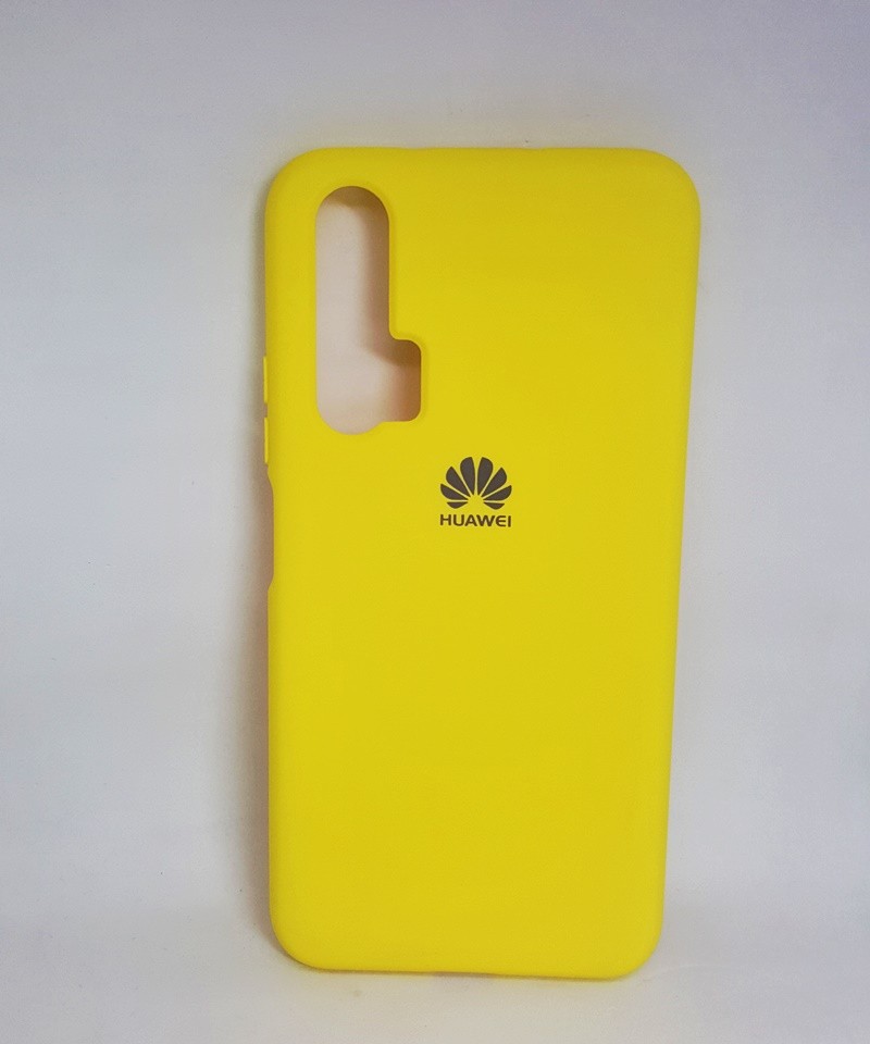 Чохол Silicone Cover HONOR 20 Pro (2019) жовтий-0