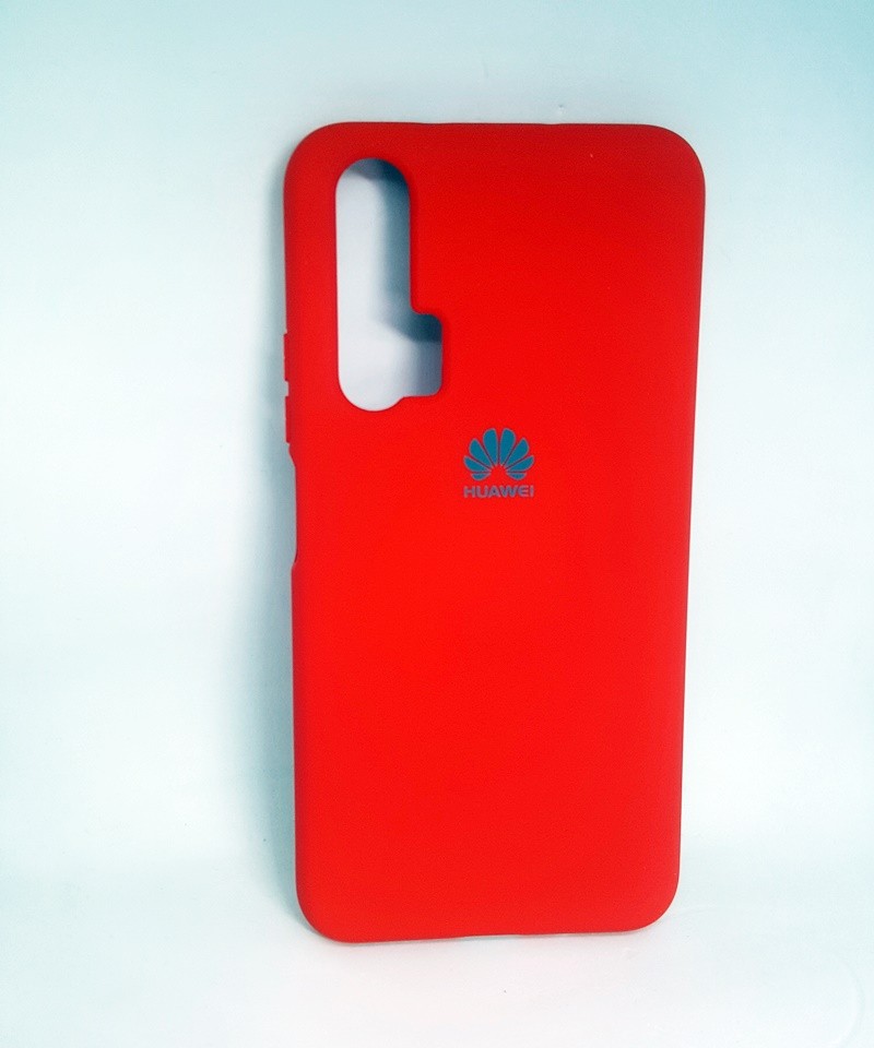 Чохол Silicone Cover HONOR 20 Pro (2019) червоний-0