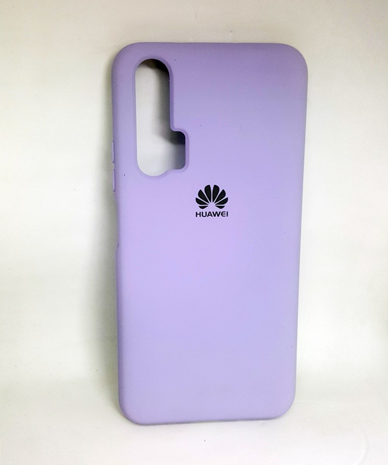 Чохол Silicone Cover HONOR 20 Pro (2019) бузковий-0