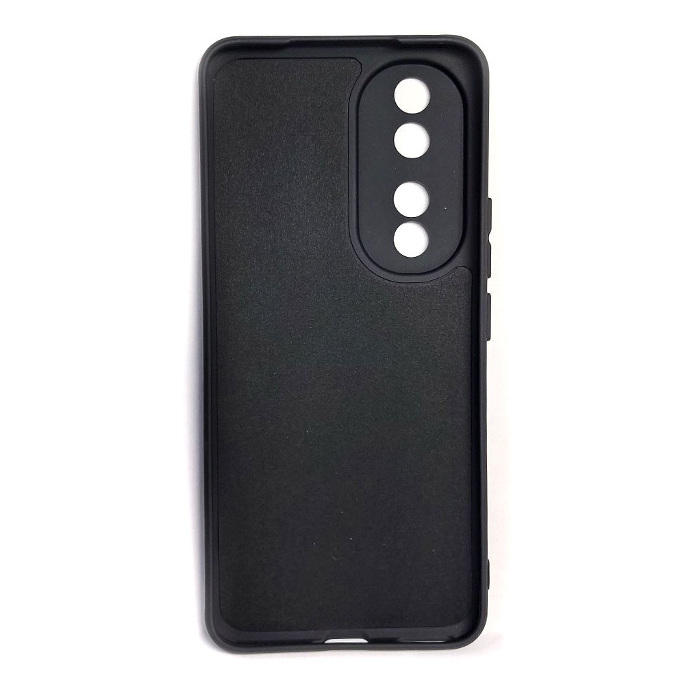 Silicone Cover Full Camera without Logo (A) для Huawei Honor 90 (Black)-1