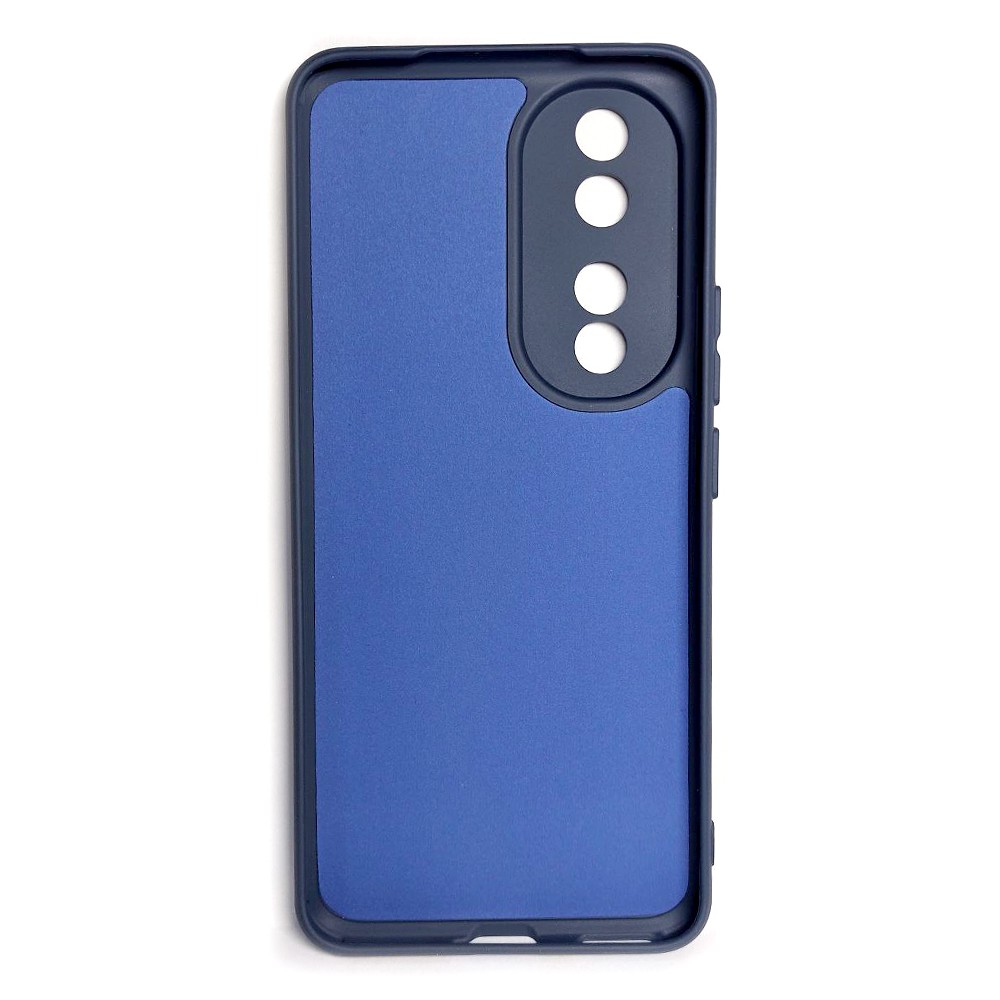 Silicone Cover Full Camera without Logo (A) для Huawei Honor 90 (Dark blue)-1