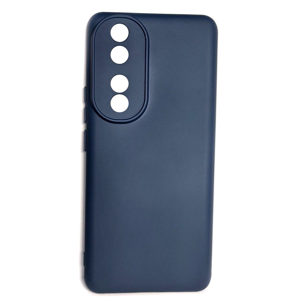 Silicone Cover Full Camera without Logo (A) для Huawei Honor 90 (Dark blue)-0