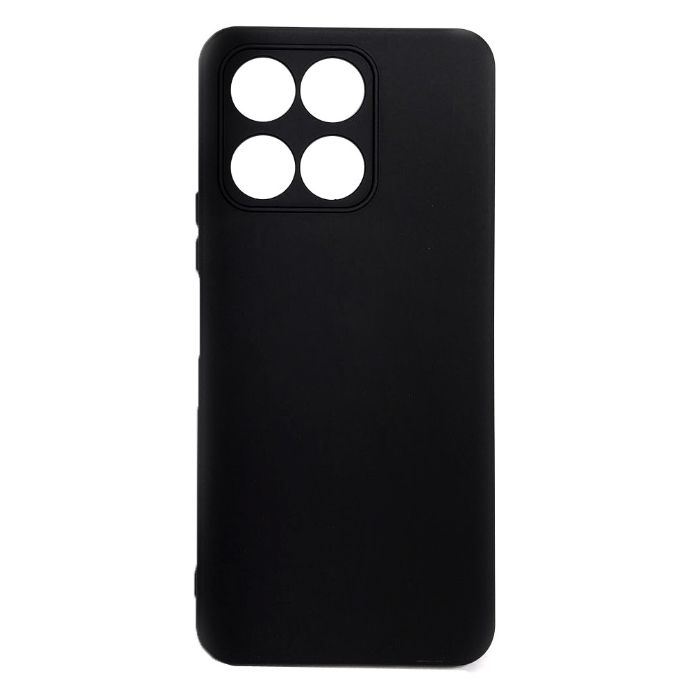 Silicone Cover Full Camera without Logo (A) для Huawei Honor X6a (Black)-0