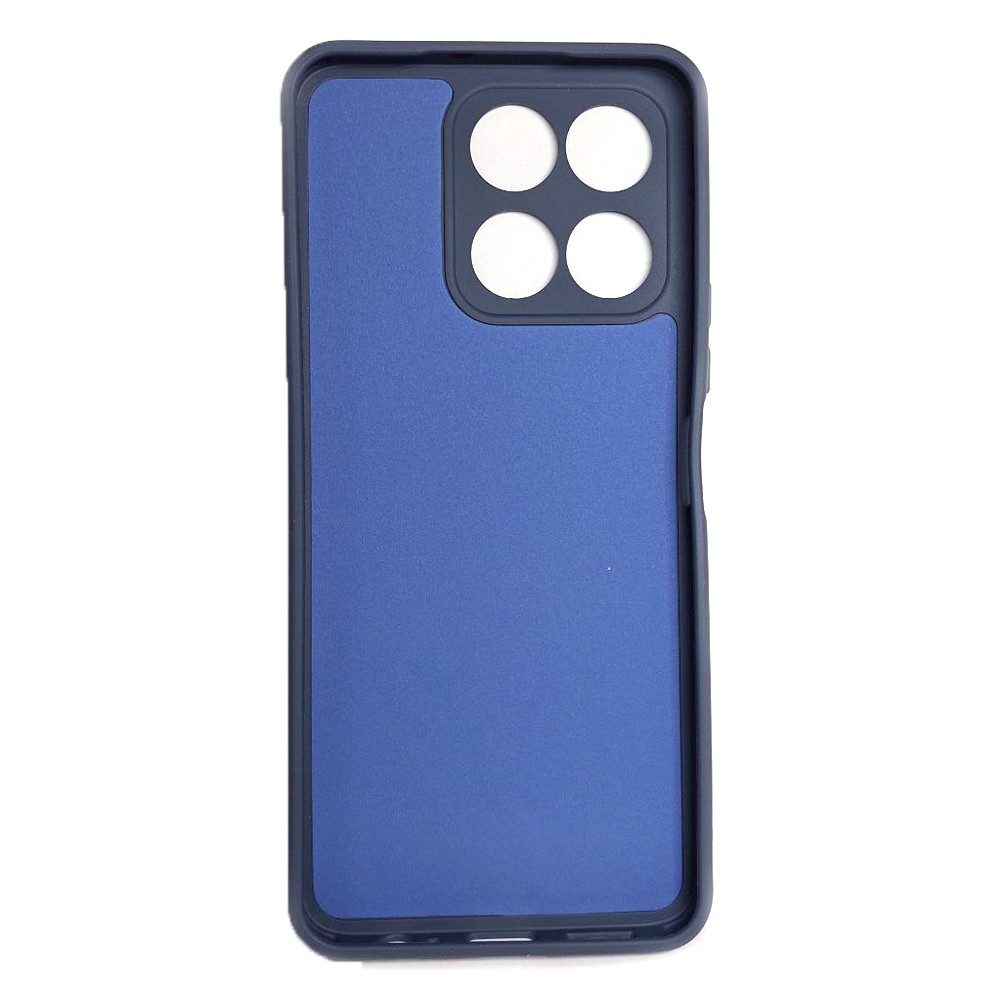 Silicone Cover Full Camera without Logo (A) для Huawei Honor X6a (Dark blue)-1