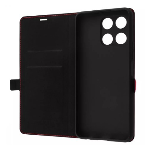 Книжка Snap Case для Honor X6a (black)-2