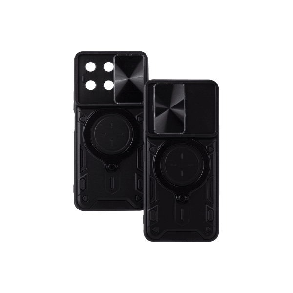 Накладка Protective Stand Case для HUAWEI Honor X8A (Black)-0