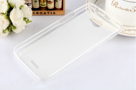 Накладка для HTC Desire 316 білий (силікон)-1