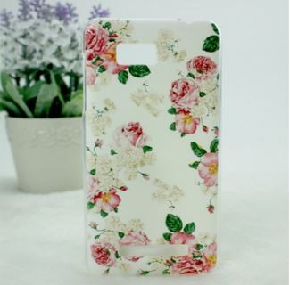Накладка для HTC Desire 400 "Квіти" (пластик)-0