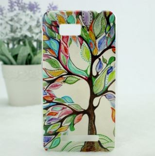 Накладка для HTC Desire 400 "Дерево" (пластик)-0