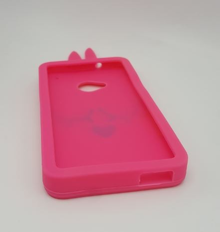 Накладка для HTC One M7 Сумний кролик 3D-2