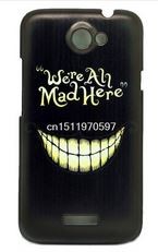 Накладка для HTC One X  S720e  "Посмішка" (пластик)-0