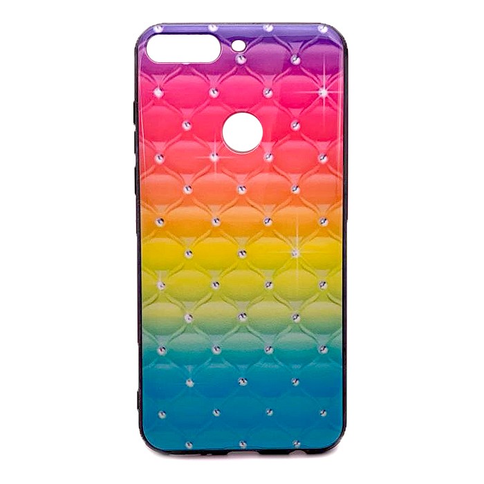 Накладка для Huawei Y7 Prime 2018 (LDN-L21) / Honor 7C Pro (LND-L29) Fashion "Веселка"-0