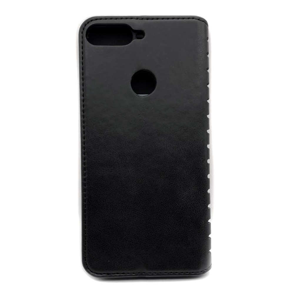 Книжка leather folio для Huawei Y7 Prime 2018 (LDN-L21) / Honor 7C Pro (LND-L29) чорна-1