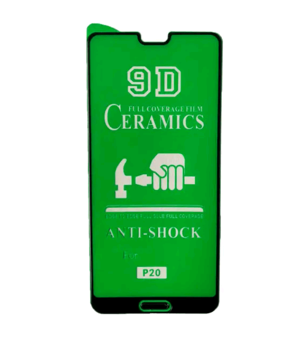 Гнучке скло Ceramic для Huawei P20 глянцеве (м`яка упаковка)-0