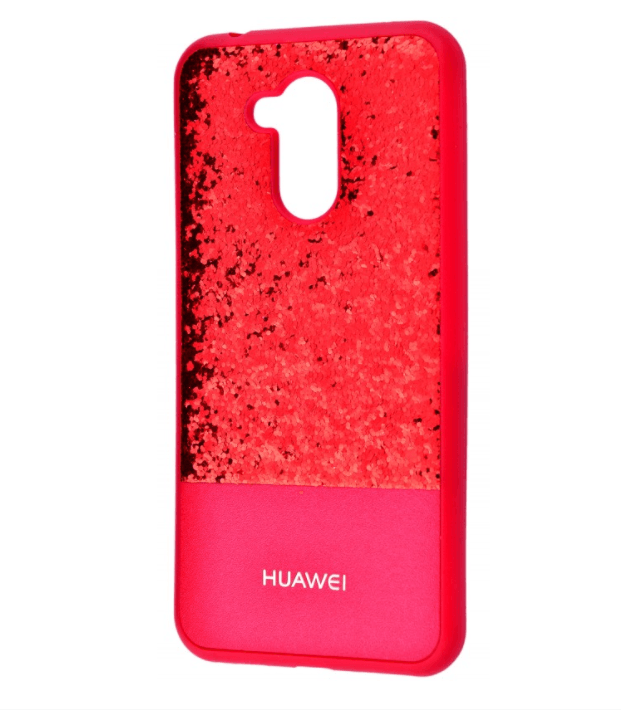Накладка Label Case Leather+Shining для Honor 6A (DLI-TL20)  червона-0