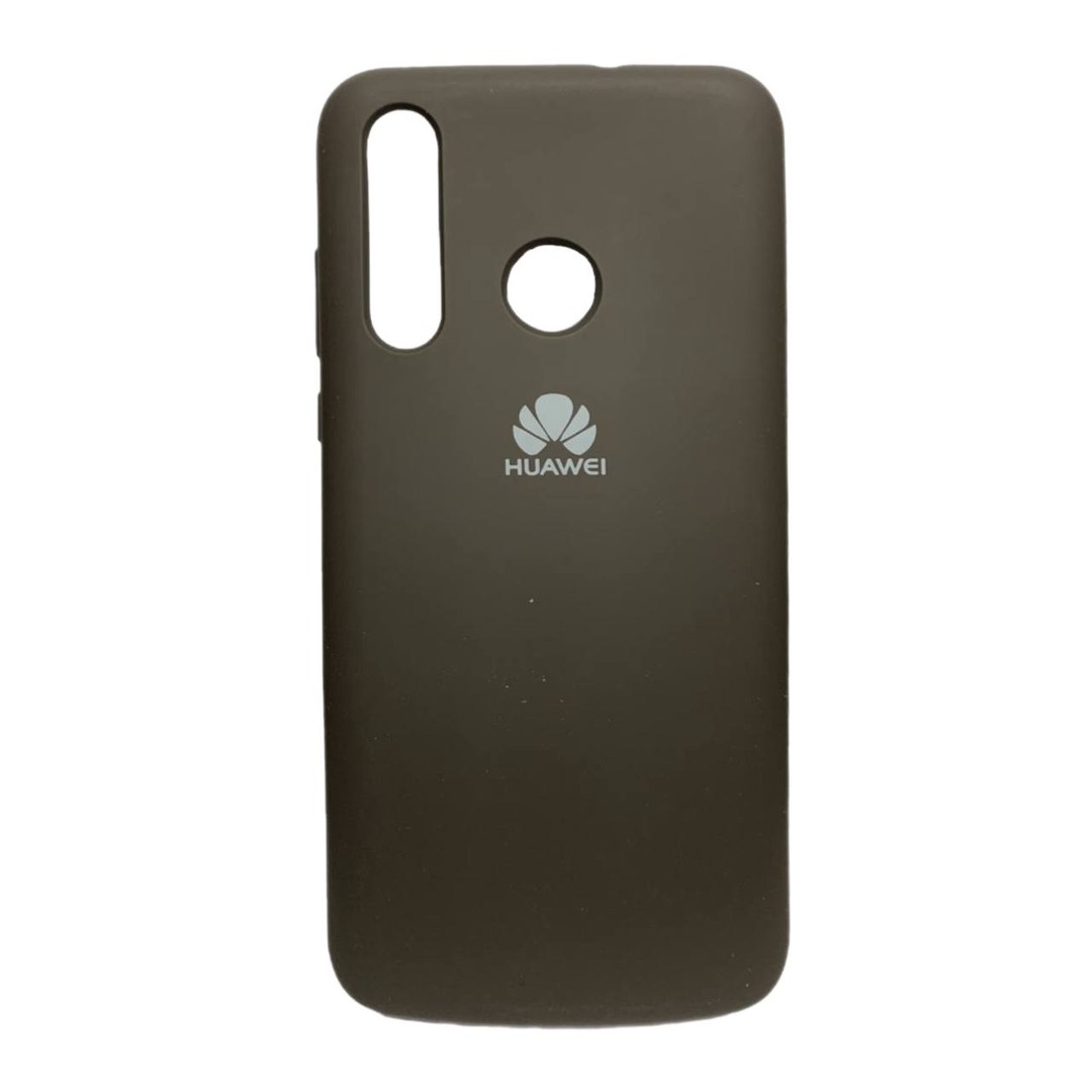 Silicone Case Huawei Nova 4 (Dark Olive)-0