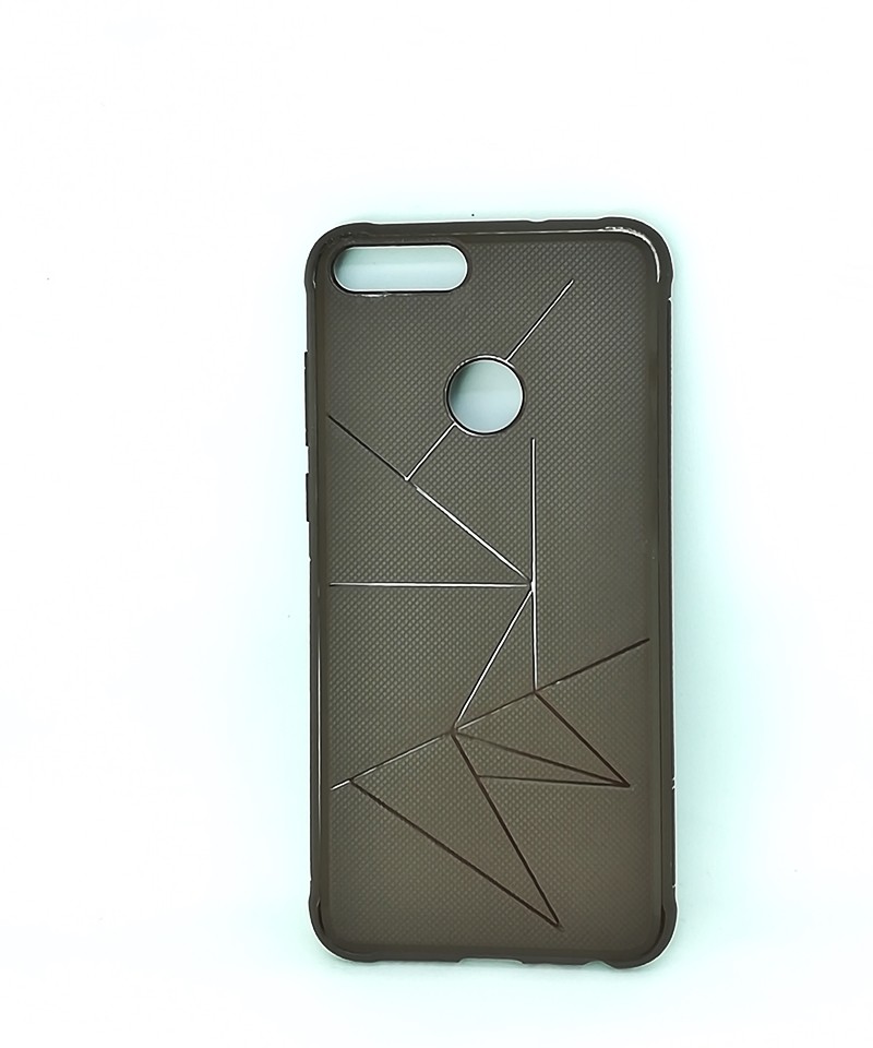 Накладка Geometry для Huawei P Smart коричнева-0