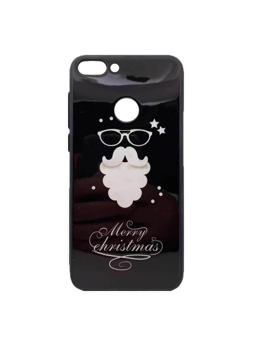 Christmas Case для Huawei P Smart  (FIG-LX1) / Enjoy 7S Santa Claus-0