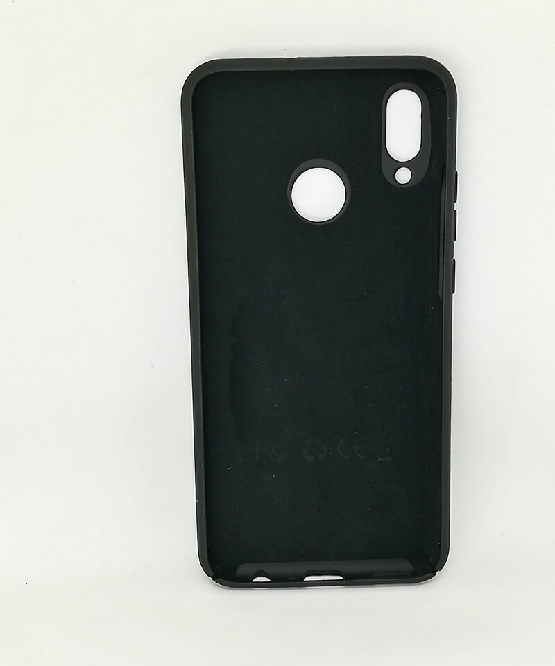 HQ Silicone Case для Huawei P Smart (2019) POT-LX1 / Honor 10 Lite (HRY-LX1) чорний-1