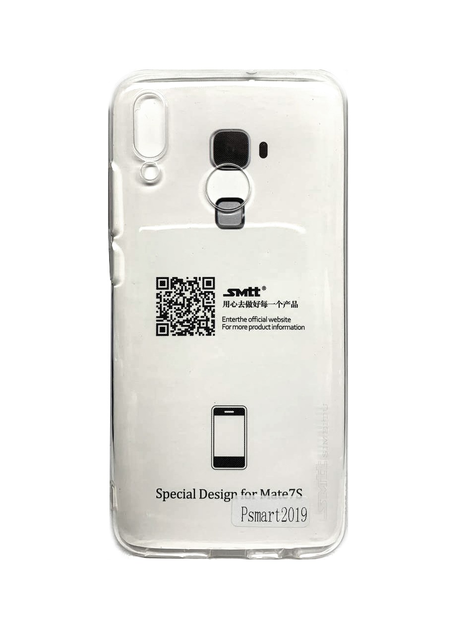 Накладка SMTT для Huawei P Smart (2019) POT-LX1 / Honor 10 Lite (HRY-LX1) прозрачный-1