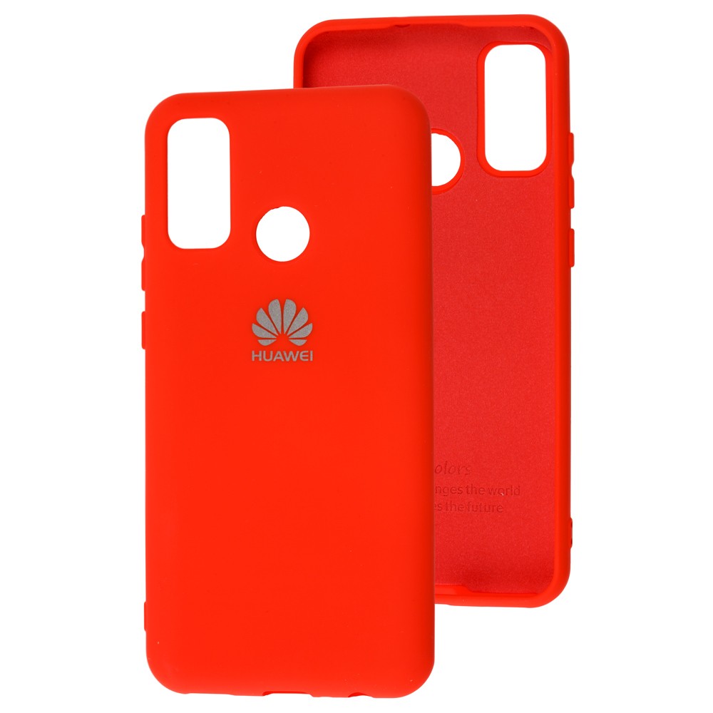 Silicone Cover My Color Full Protective (A) для Huawei P Smart (2020) (Red)-0