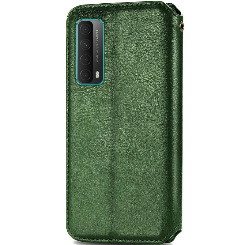 Книжка GETMAN Cubic для Huawei P Smart (2021) / Y7a зелена-1