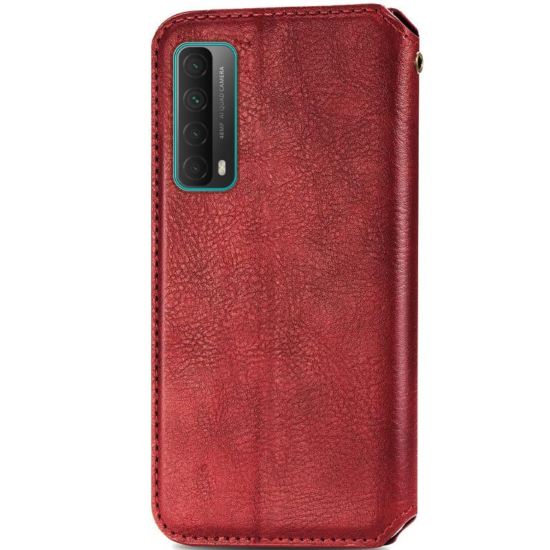 Книжка GETMAN Cubic для Huawei P Smart (2021) / Y7a червона-1