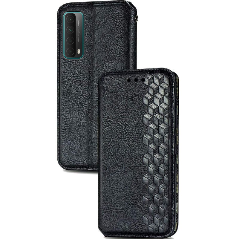 Книжка GETMAN Cubic для Huawei P Smart (2021) / Y7a чорна-0