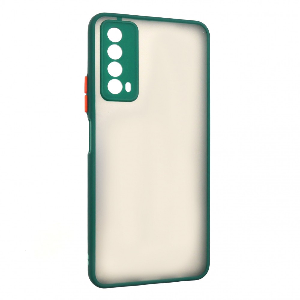 Накладка Totu Gingle Camera для Huawei P Smart 2021 зелена-0
