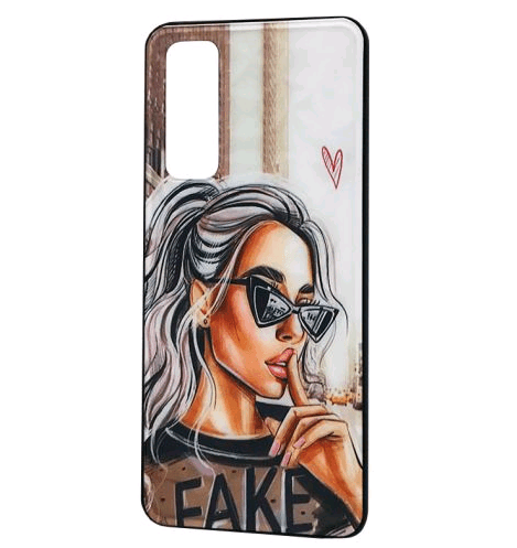 Накладка Ladies для Huawei P Smart 2021 "Fake"-0