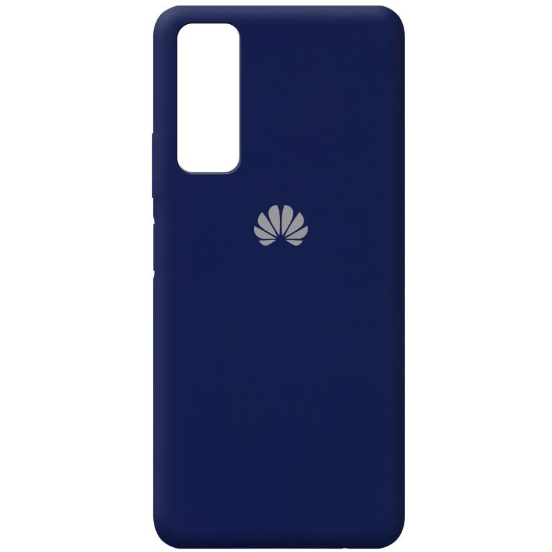 Silicone Cover Full Protective (AA) для Huawei P Smart 2021 (Midnight Blue)-0