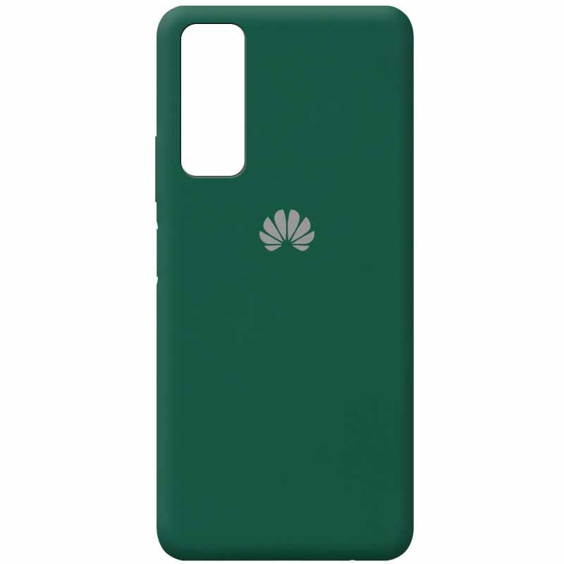 Silicone Cover Full Protective (AA) для Huawei P Smart 2021 (Pine Needle)-0