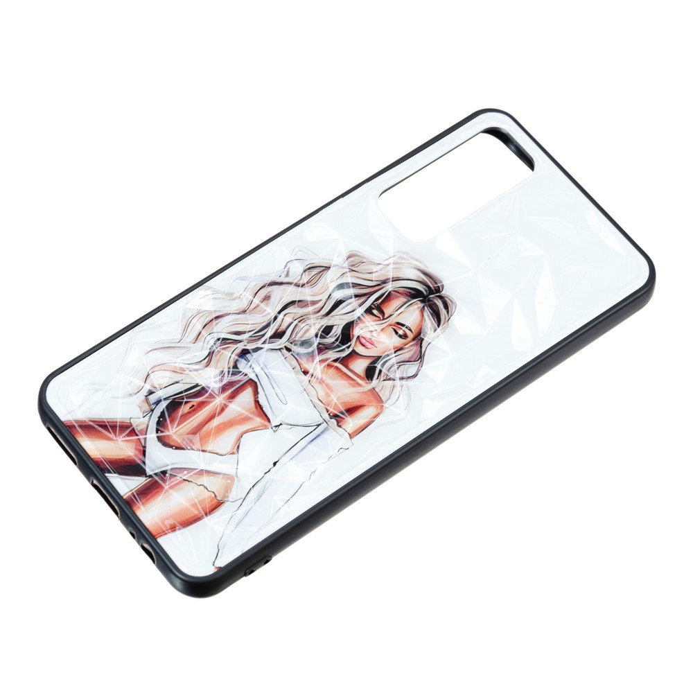Накладка Ladies для Huawei P Smart 2021 Girl White-1