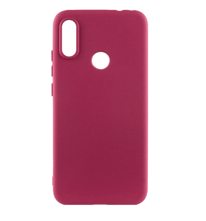 Чохол GETMAN Liquid Silk для Huawei P Smart Plus (nova 3i) (Marsala)-0