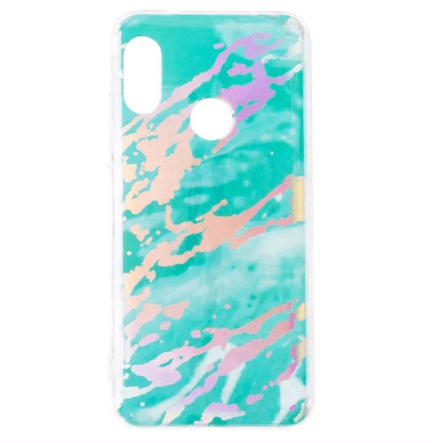 Накладка Baseus Marble Shine для Xiaomi Mi A2 Lite/Redmi 6 Pro  Mint-0