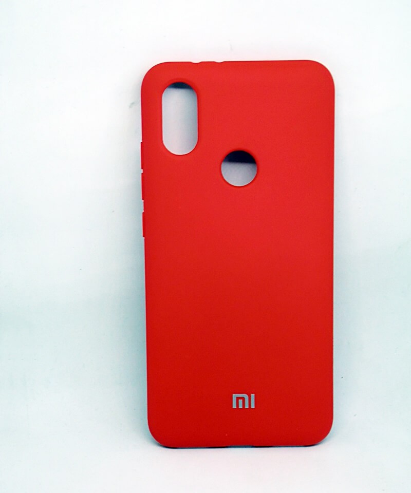 Накладка Original Silicone Case для Xiaomi Mi A2 / Mi 6X (червоний)-0