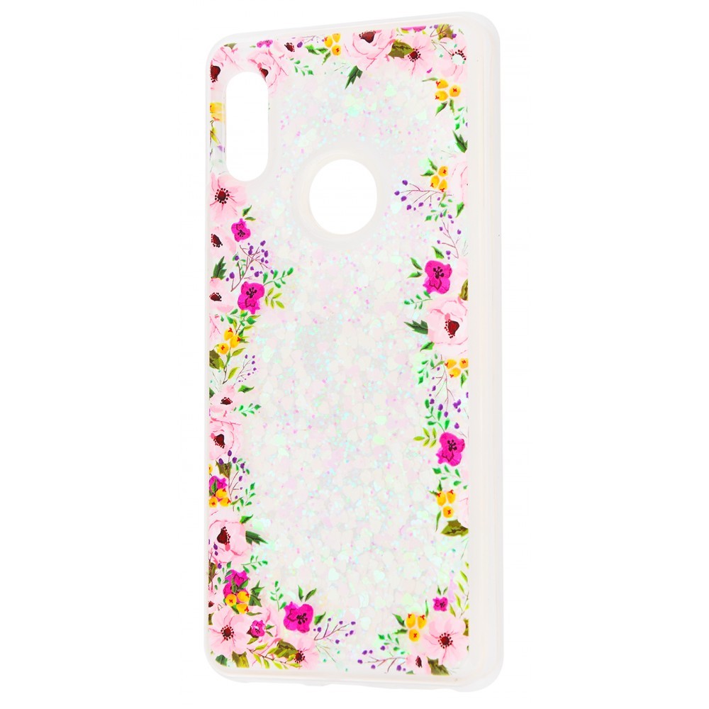 Чехол Lovely Stream для  Xiaomi Redmi Note 5  "Flowering corners"-0