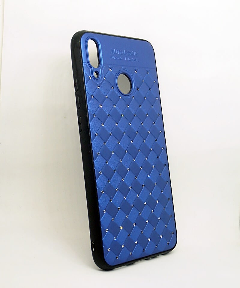 Силикон NETTING DIAMOND Huawei Y9 (2019) /honor 8x (синий)-0