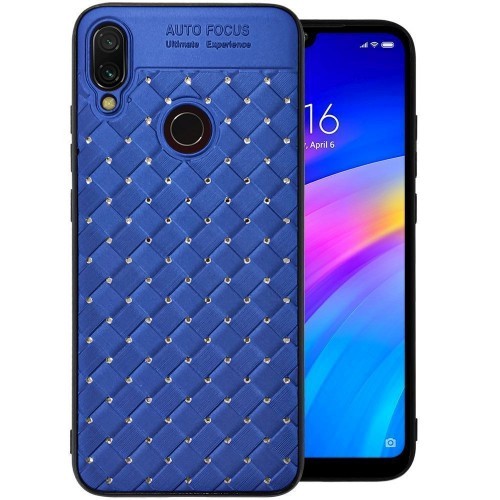 Накладка NETTING DIAMOND для Honor 8X синя-0