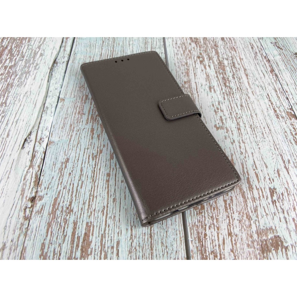 Книжка EcoCase для Xiaomi Redmi Note 5 срібна-0