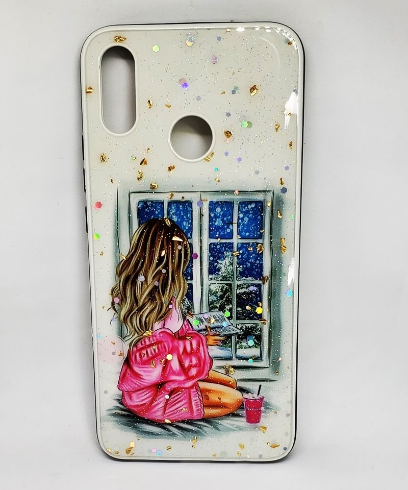 Накладка Mix Art для Huawei Y6 Prime 2019 Дівчина дивиться у вікно-0