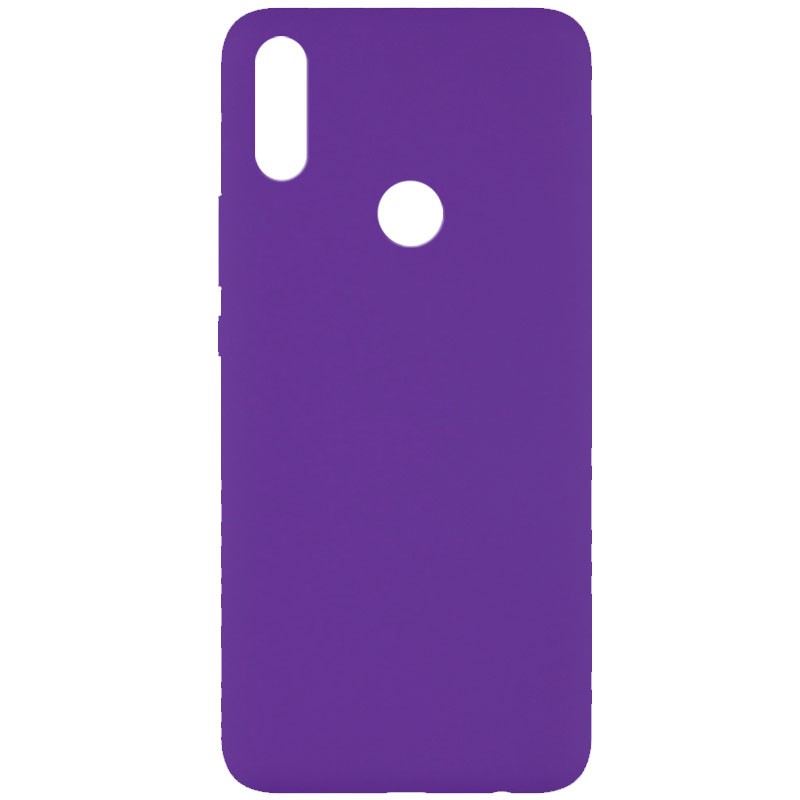 Silicone Cover Full without Logo (A) для Huawei P Smart+ (nova 3i) (Purple)-0