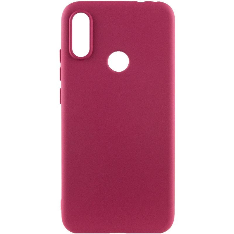 Silicone Cover Full without Logo (A) для Huawei P Smart+ (nova 3i) (Marsala)-0