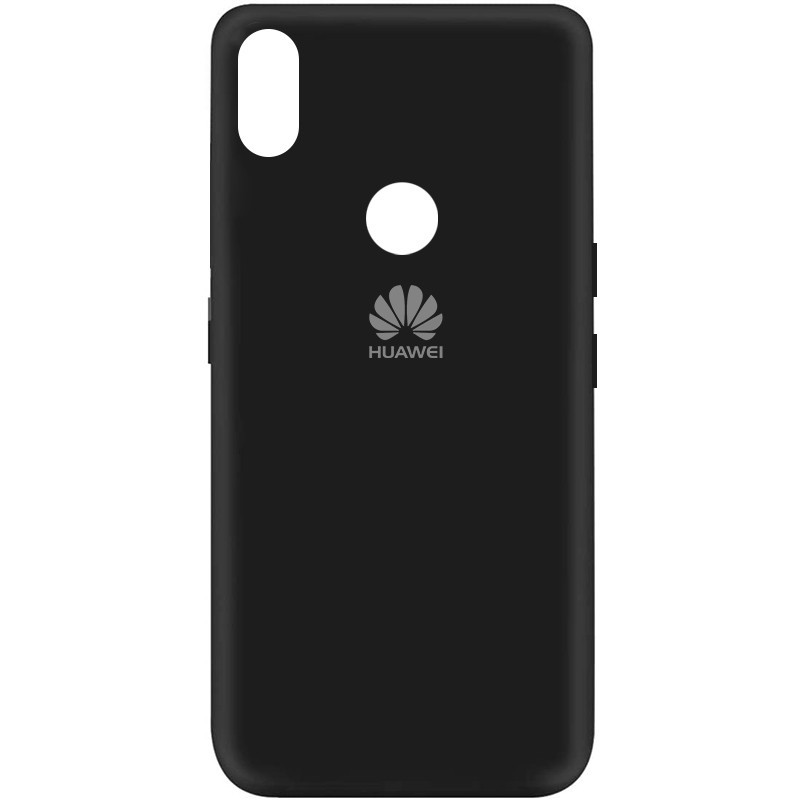 Silicone Cover My Color Full Protective (A) для Huawei P Smart Plus (Black)-0