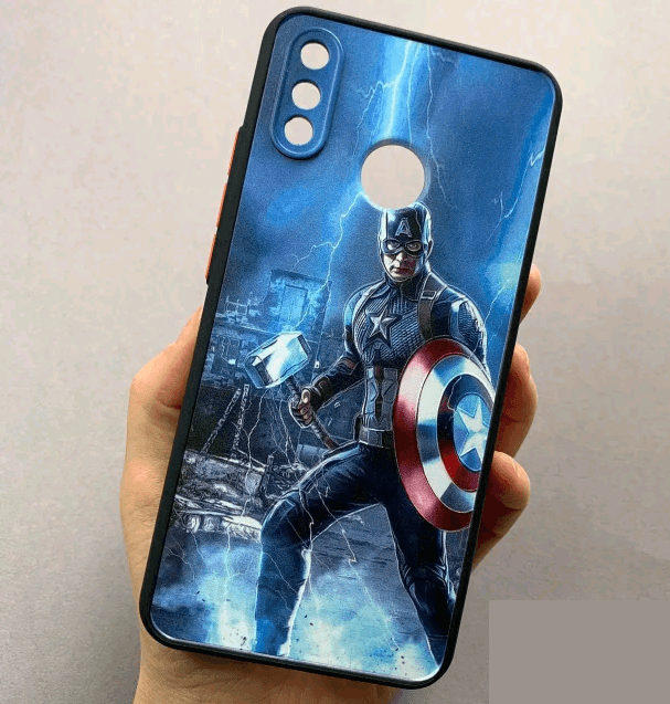 Накладка Game Heroes для Huawei P Smart+/Nova 3i капітан Америка-0