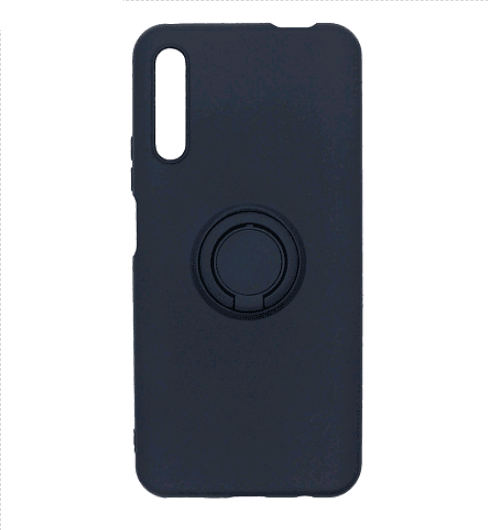 Накладка ColorRing з кільцем для  Huawei P Smart Pro синя-0