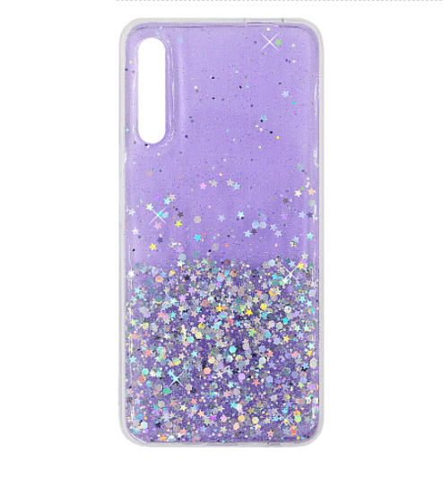 Накладка Star Glitter для Huawei P Smart Pro фіолетова-0