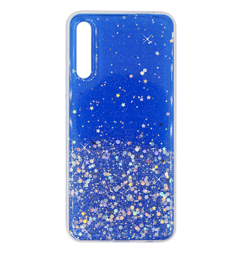 Накладка Star Glitter для Huawei P Smart Pro синя-0