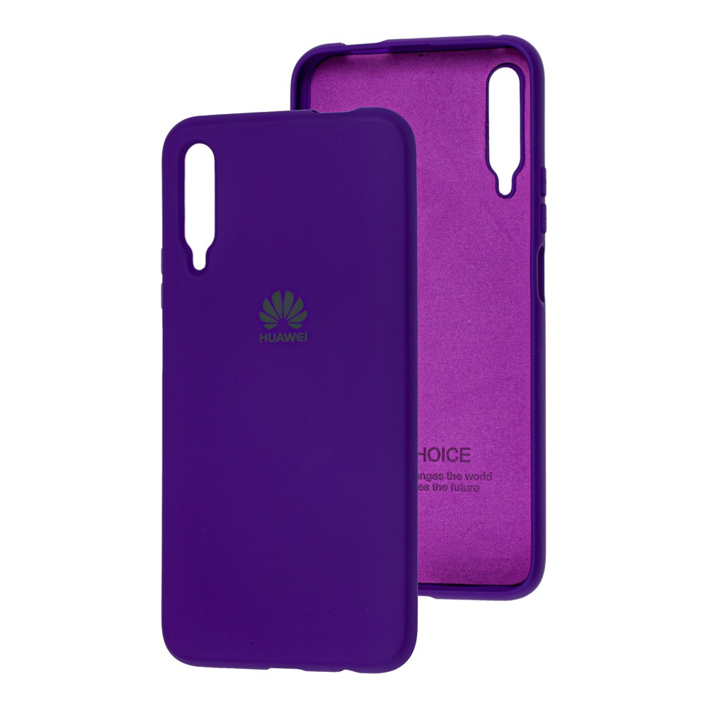 HQ Silicone Case для Huawei P Smart Pro/Honor 9X фіолетовий-0